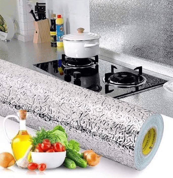 Kitchen Aluminum Foil Sticker Kitchen Aluminum Foil Sticker